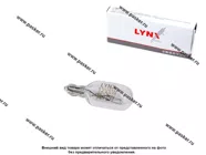 Лампа 12V5W T10 W2.1X9.5d LYNXauto L12805 [упаковка 10 шт.]|Код 5609