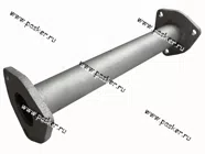 Труба промежуточная Chevrolet Lanos ФОБОС вместо катализатора 56198|Код 56198