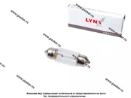 Лампа 12V5W T11X35 SV8.5 LYNXauto L13505 [упаковка 10 шт.]|Код 5629