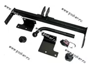 Фаркоп Chevrolet Lanos съемный шар с электрикой жгут 1,9м|Код 56396