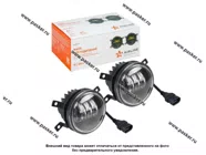 Фара светодиодная круглая 27W 12/24V AIRLINE четкая световая граница 2шт ALED077|Код 56832