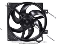 Мотор вентилятора 1117 Калина LUZAR с кожухом без резистора LFK 01181|Код 57334