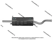 Глушитель 2108 09 LECAR011082702|Код 57485