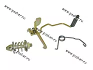 Замок капота 21083 длинное крыло в сборе|Код 5767