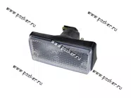 Подфарник 21011 левый белый пластмасса|Код 5815