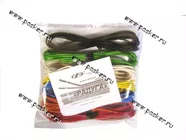 Провод монтажный ПГВА Ф1,5 мм 3 метра 7 цветов Радуга AVKOPRO|Код 58264