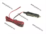 Разъем в прикуриватель с предохранителем и проводом 2*0,35*2м AVKOPRO|Код 58275