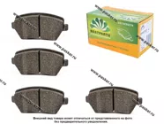 Колодки тормозные Renault Duster 1.6 LADA Largus Vesta передние BESTPARTS BP001325|Код 58427