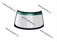 Стекло ветровое 2110 КМК GLASS 3-х слойное с полосой и шелкографией VAZT0057|Код 58429