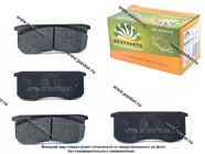 Колодки тормозные УАЗ все мод с дисковым тормозом передние BESTPARTS BP001319|Код 58453