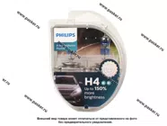 Лампа галоген 12V H4 60/55W P43t-38 Philips X-Treme Vision Pro150 +150% 12342XVPS2|Код 58507