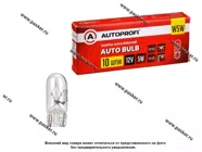 Лампа 12V5W W2.1х9.5d AUTOPROFI AP-W5W|Код 58770