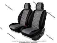 Накидки на сиденье DESIGNO GRN-400 BK/D.GY алькантара эко-кожа черный/серый|Код 59232