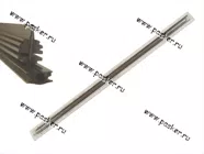 Резинка щеток стеклоочистителя ALCA профиль Елочка 2х70см|Код 59463