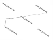 Трубка топливопровода 2110-12 магистральная 2112-1104034|Код 59551