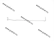 Трубка топливопровода 2110-2170 магистральная дв 1,6л 2110-1104032/21101-1104056 БИЗНЕС-ПРИОРИТЕТ|Код 59553