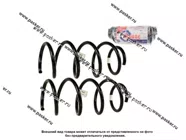 Пружина подвески Hyundai Solaris Kia Rio 3 ФОБОС передняя усиленная 54632 [упаковка 2 шт.]|Код 59772