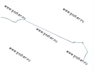 Трубка топливопровода 21083-099 2113-15 магистральная дв 1,5 инж 21082-1104034|Код 59900