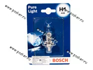 Лампа галоген 12V H1 55W P14.5s BOSCH 005|Код 60180