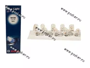 Лампа 12V5W W2.1x9.5d BOSCH 206 [упаковка 10 шт.]|Код 60191