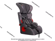 Кресло детское Kids Planet Calipso группа 1,2,3 от 9-36кг серый велосипед|Код 60361