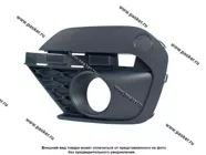 Облицовка бампера переднего Lada Largus FL рамк под п/фары левая|Код 60402