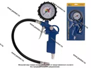 Пистолет для подкачки колес с манометром 1-12бар KRAFT KT 707054|Код 60449