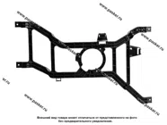 Кожух вентилятора LADA Largus 12- Renault Logan 08- LUZAR LFS 0955|Код 60539