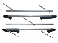 Багажник 1119 Калина Калина 2 рейлинги продольные на крышу + 2 поперечины серебро|Код 60631