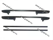 Багажник 1119 Калина Калина 2 рейлинги продольные на крышу + 2 поперечины черные|Код 60632