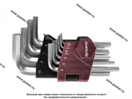 Ключи шестигранные 10 предметов 1,5-10 короткие Thorvik HKS10S|Код 60723