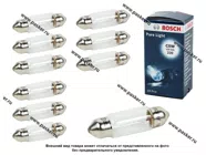 Лампа 12V5W SV8.5-8 35мм BOSCH 211 [упаковка 10 шт.]|Код 60779