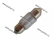Лампа 12V10W SV8.5-8 31мм OSRAM 6438|Код 61163