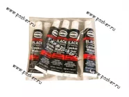 Герметик ABRO 32гр высокотемпературный силиконовый черный [упаковка 5 шт.]|Код 6183