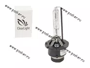 Лампа ксенон D2S 12V/24V 35W P32d-2 ClearLight 6000K|Код 62157