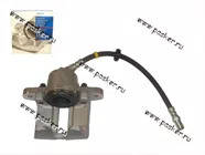 Цилиндр передний тормозной со скобой и шлангом 1118 Калина 2110-12 2170 Priora АвтоВАЗ правый|Код 62664
