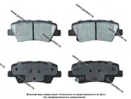 Колодки тормозные Hyundai Solaris Kia Rio 11- задние LYNXauto BD3632|Код 62886