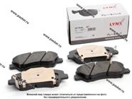 Колодки тормозные Hyundai Solaris Kia Rio 17- передние LYNXauto BD3636|Код 62888