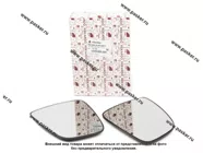 Зеркальный эл-т Renault Logan LADA Largus Рекардо левый/правый в коробке|Код 63143