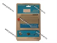 Преобразователь напряжения 12В/220В  600Вт|Код 63204
