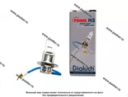Лампа галоген 12V H3 55W PK22s DiaLuch Prime|Код 63233