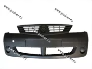 Бампер Renault Logan 04-09 Кампласт-Т передний под покраску|Код 63633