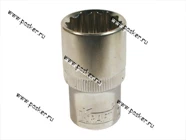 Головка торцевая 19 1/2 короткая 12-гранная KRAFT KT 700352|Код 63714