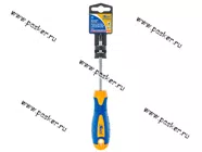 Отвертка крестовая 1*100 противоскользящая рукоятка KRAFT 700420|Код 63727