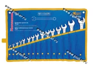 Ключи комбинированные 15 предметов 6-24 сумка KRAFT 700555|Код 64400