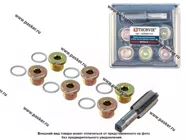 Инструмент для восстановления резьбы сливного отверстия поддона M17х1,5 7 пр Thorvik ODPRK1715|Код 64508