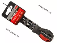 Отвертка шлицевая 5* 38 противоскользящая рукоятка MATRIX 12202|Код 64653