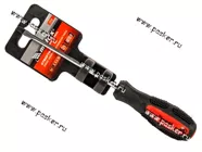 Отвертка шлицевая 4*100 противоскользящая рукоятка MATRIX 12210|Код 64655