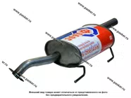 Глушитель Nissan Almera ФОБОС седан 2 N16E сталь DX52/53 с алюмокремниевым покрытием AS120 28277|Код 64892