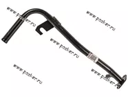 Трубка помпы 2121 отводная от печки металл|Код 65274